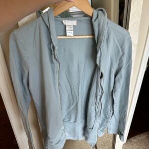 Vintage Diesel Women's Light Blue Jacket